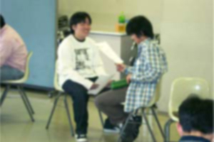 入学式前のオリエンテーション～お互いのことを伝え合おう～