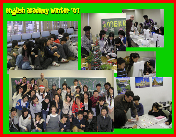 素敵なクリスマス！English Academy Winter 2007