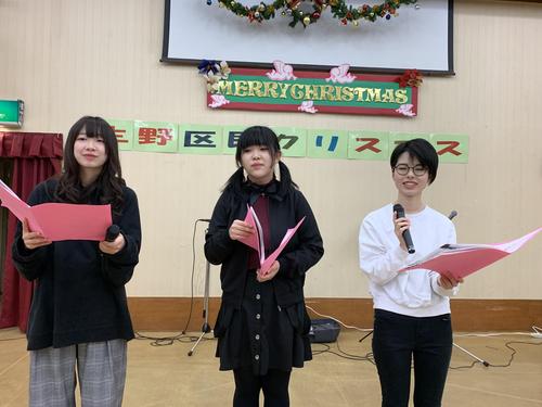 生野区民クリスマスで発表『朗読劇～ともだちや～』