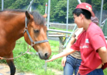 乗馬体験プログラム（午前）＜8月5日＞