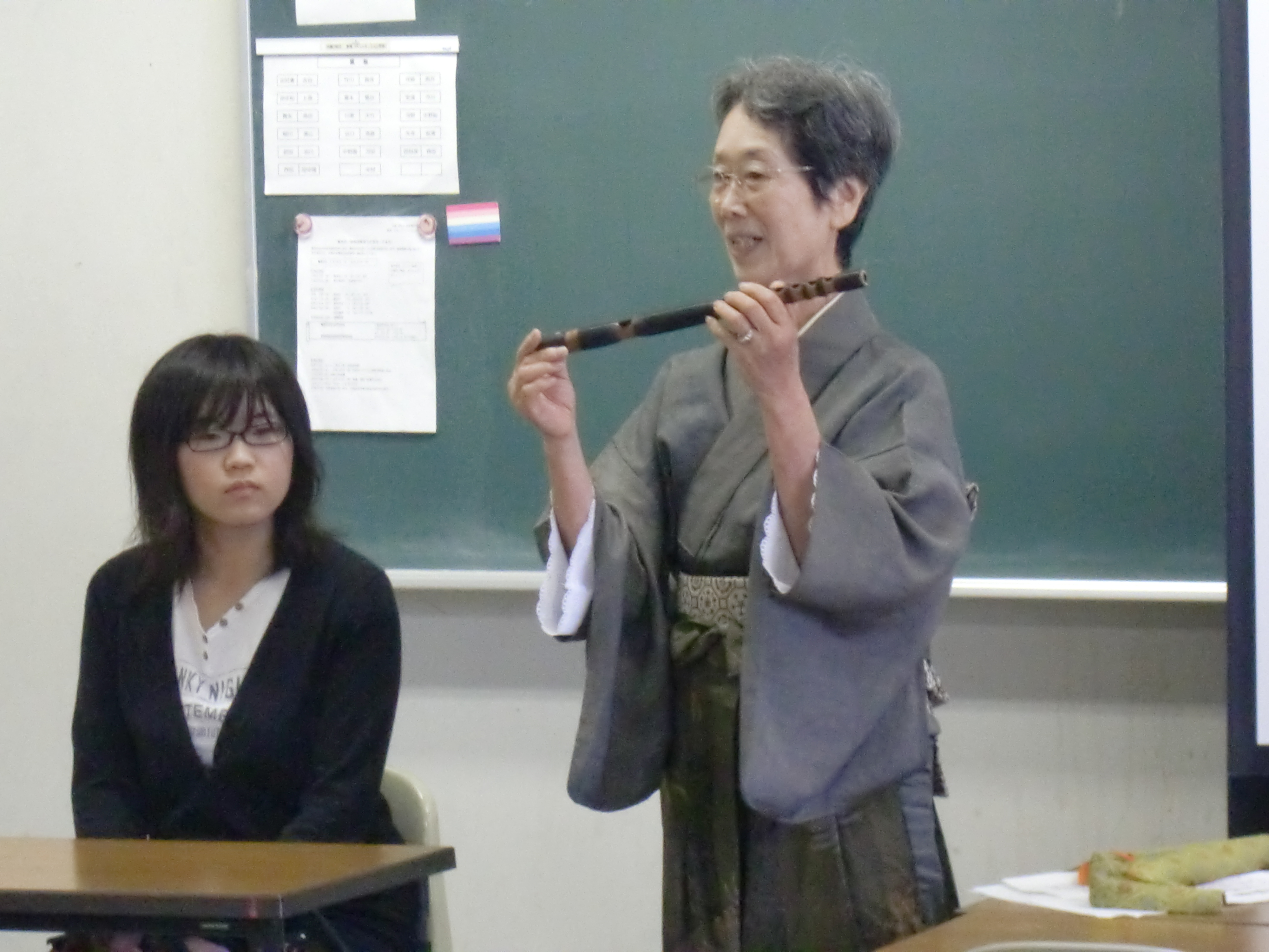登校日part5「日本文化に触れる
