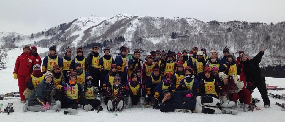 8期生全員で参加したスキー実習