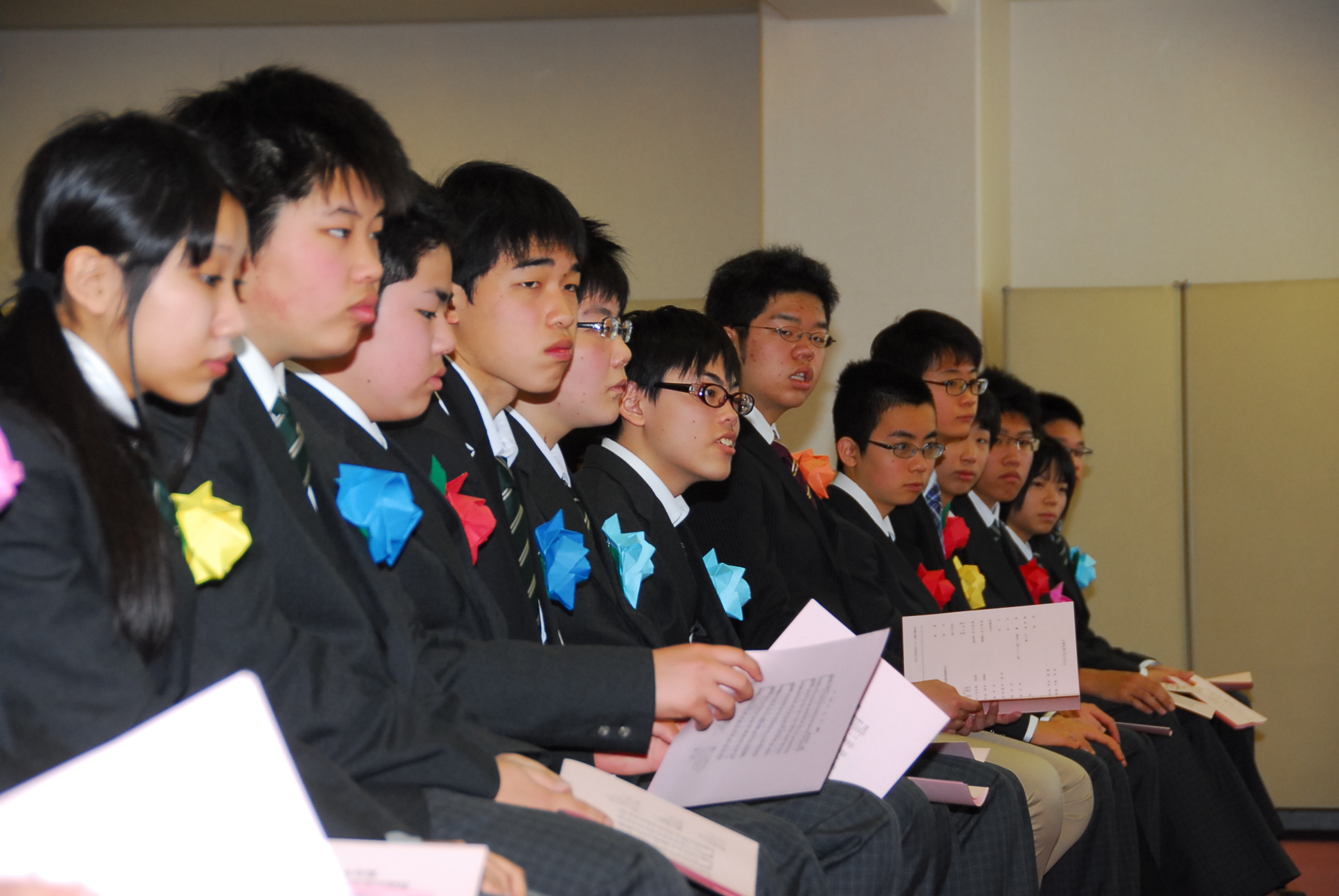 2014年度　入学礼拝