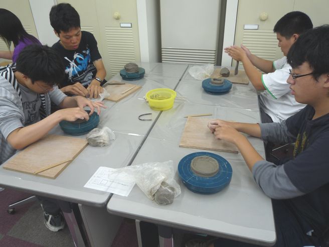 登校日活動報告【伝統工芸体験】