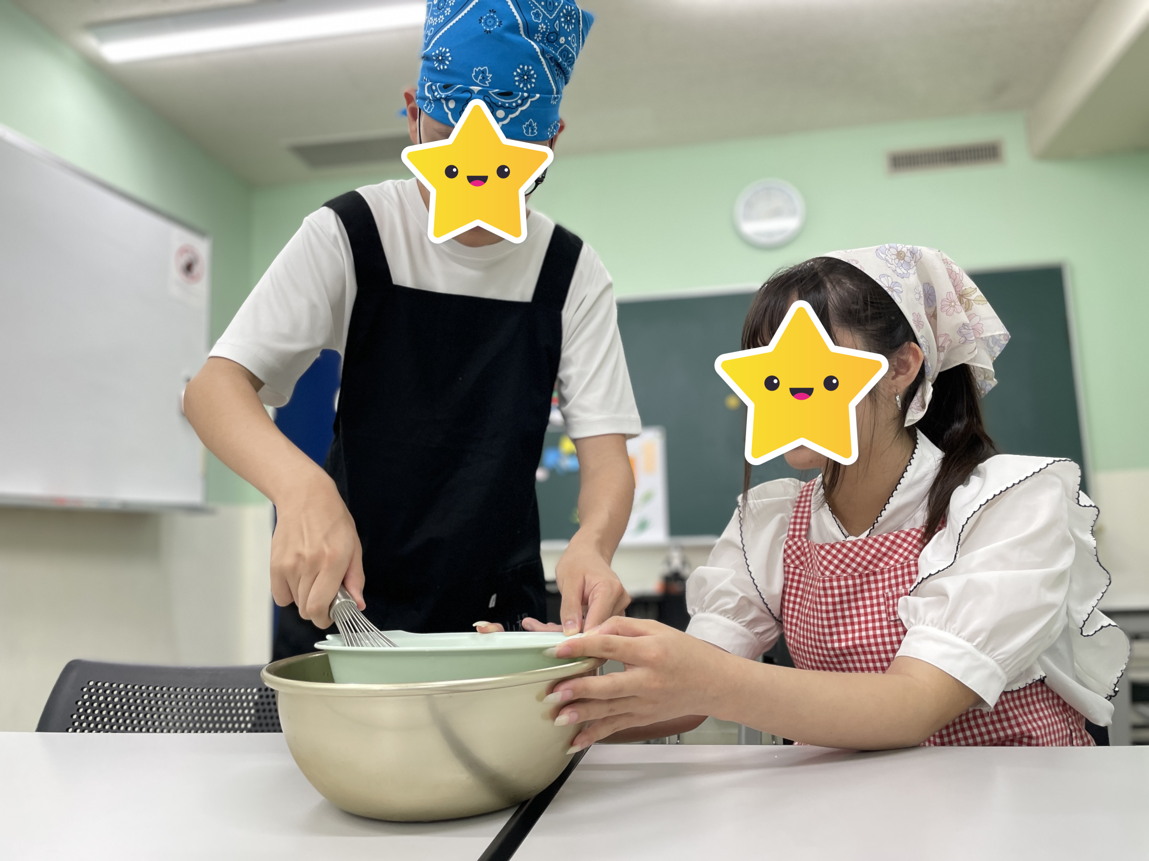 夏休みに入りました~ お疲れ様会+パフェ作り